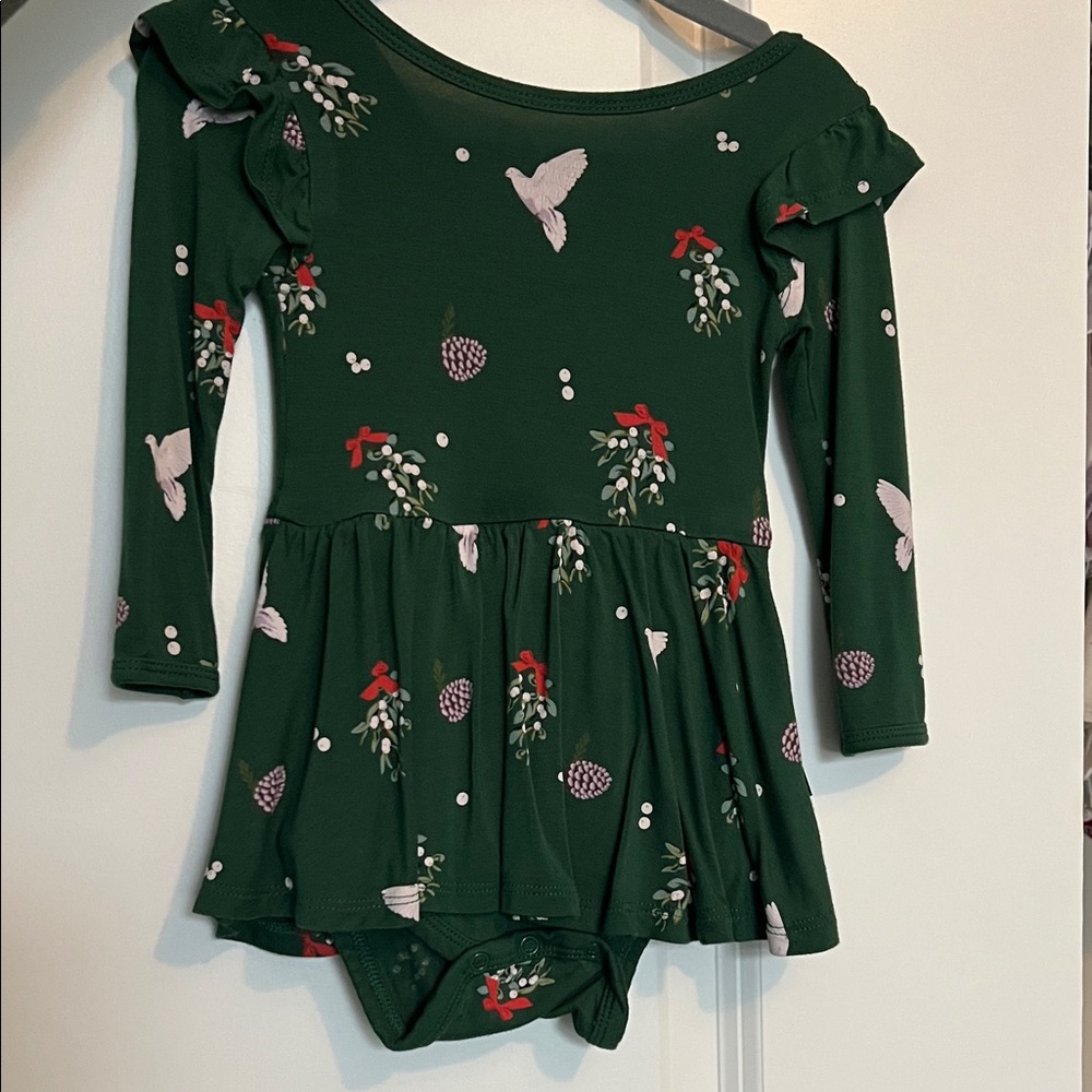 Kyte Baby Twirl Bodysuit Dress
